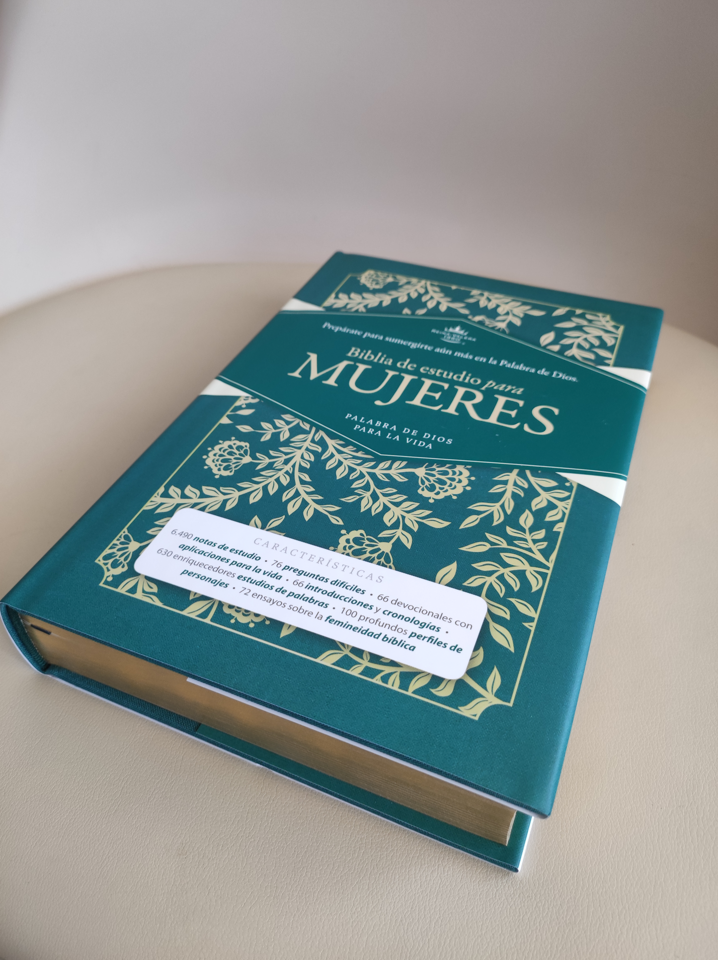 Biblia Estudio para Mujeres Tela Verde versión RVR 1960