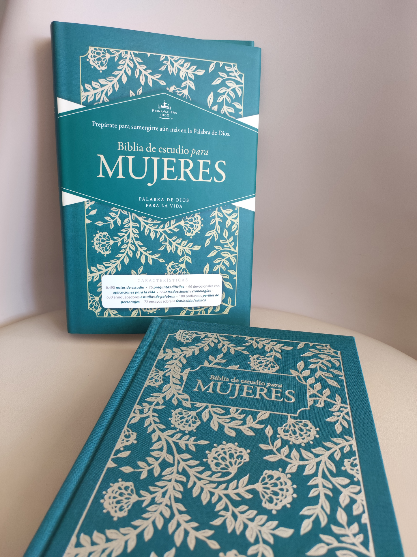 Biblia Estudio para Mujeres Tela Verde versión RVR 1960