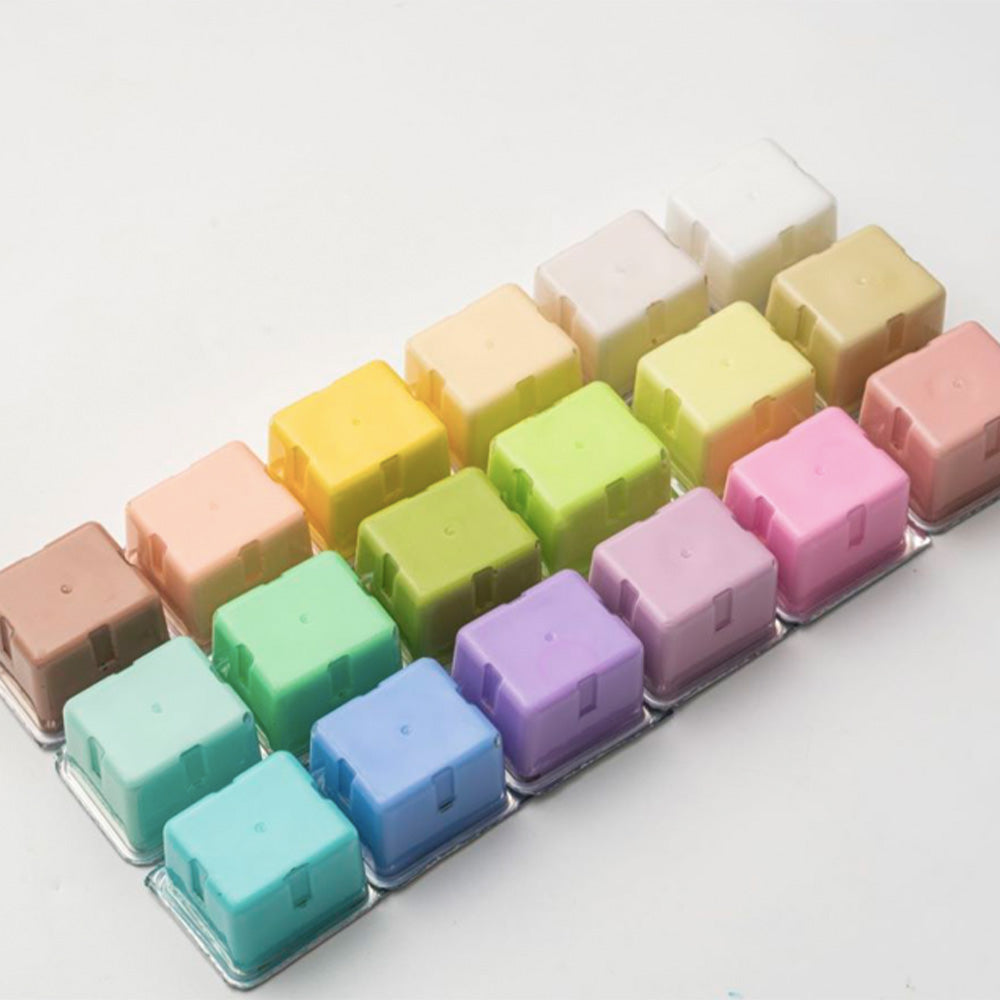 SET DE PINTURA GOUACHE 18 COLORES PASTELES 30GR "HIMI"