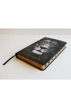 Biblia Leon de Juda Tamaño Manual Letra Grande Simil Piel RVR1960